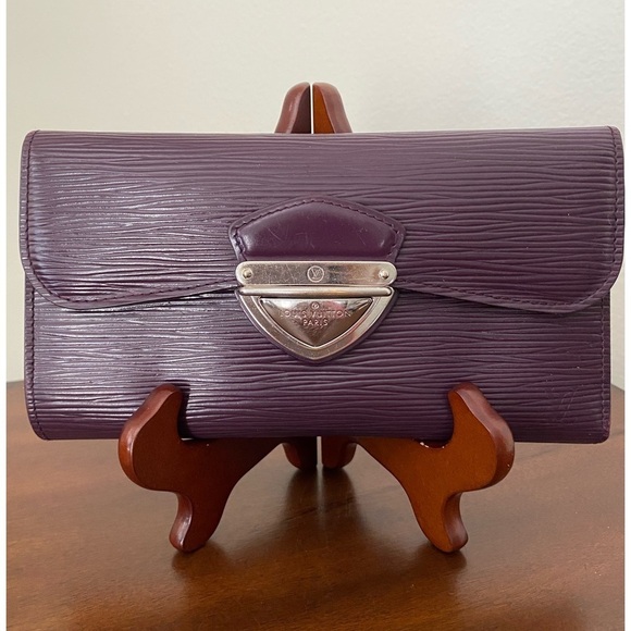 Louis Vuitton Epi Cassis Leather Eugenia WalletAuthenticChic & Functional